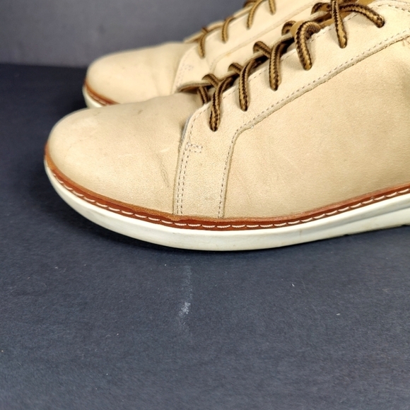 Clarks Leather Unstructured Sneakers Comfort Walking Stylish Women Shoes Size 10 - Picture 5 of 11